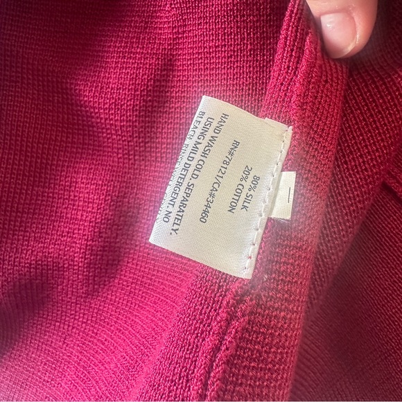 Eileen Fisher Pink Sweater Cardigan Blazer - Picture 4 of 5